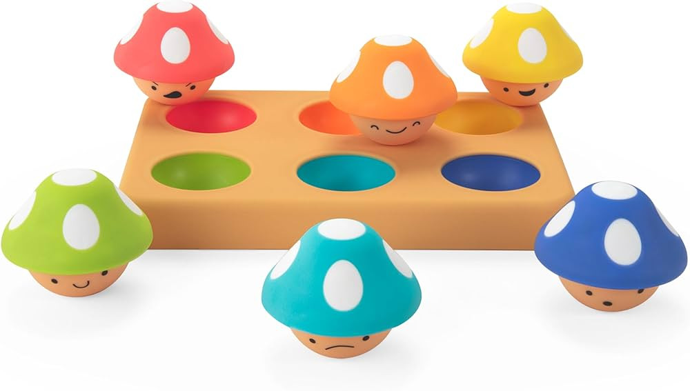 Sassy Mischievous Matching Mushrooms, Sorting Board, Social Emotional Learning Toy, STEM, 12+ Mon... | Amazon (US)