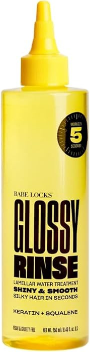 BABE ORIGINAL Babe Locks Glossy Rinse Treatment for Shine, Promotes Hydration, In-Shower Lamellar... | Amazon (US)
