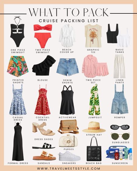 Sharing the ultimate cruise packing list on the blog, including cruise packing tips, key cruise outfits to bring, cruise essentials you probably didn’t know you needed, cruise vacation outfit ideas, and so much more! Visit www.travelmeetsstyle.com to read the full post! 




#LTKtravel #LTKstyletip