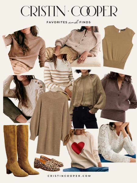 Favorites and Finds from around the web

#sweaters #fall #shoes #style #fashion

#LTKSeasonal #LTKshoecrush #LTKstyletip