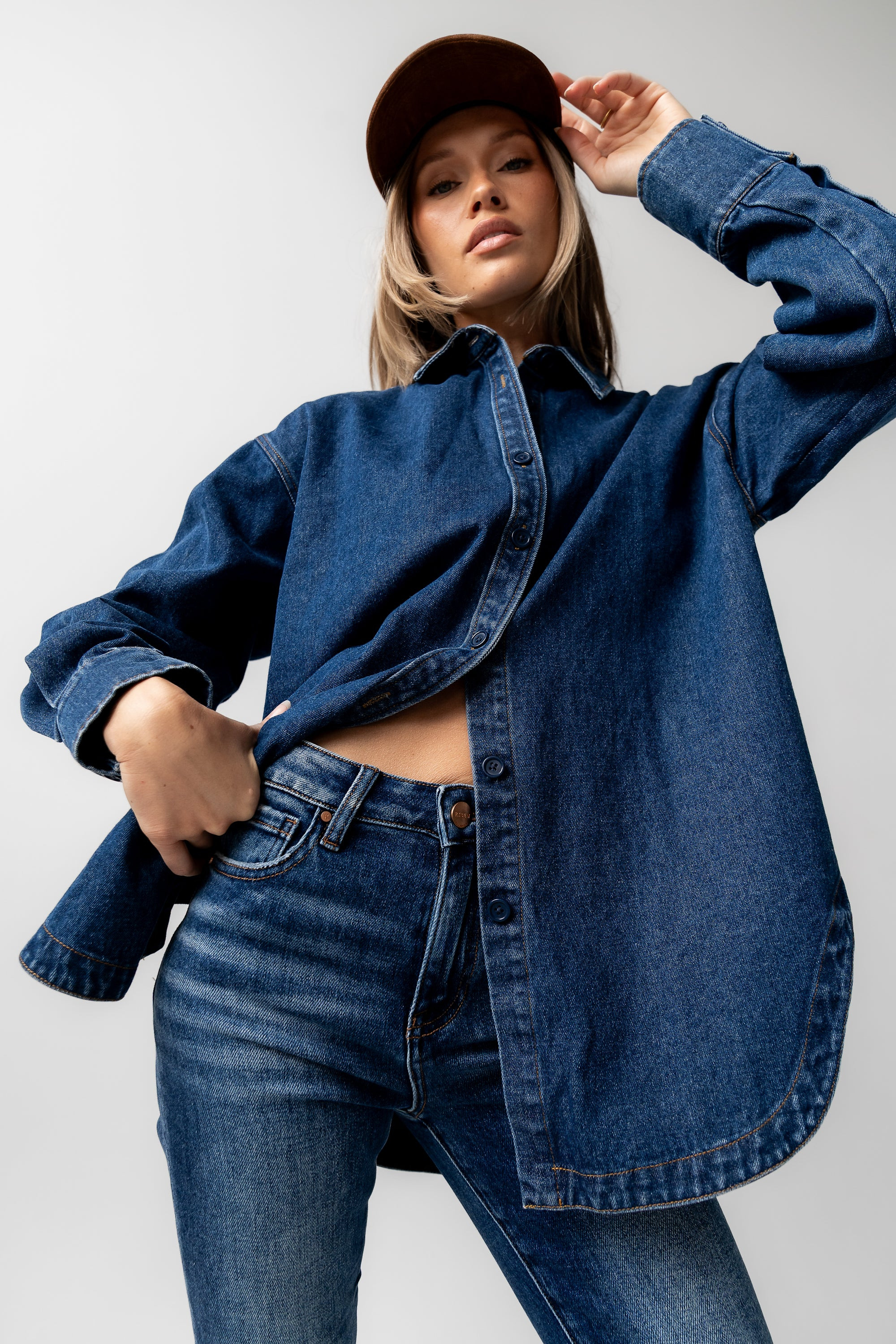 Maddy Oversized Button Up | Böhme US