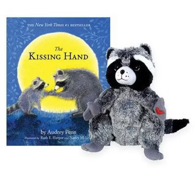 MerryMakers, Inc Kissing Hand/Chester Raccoon Plush And Hardcover Book | Target