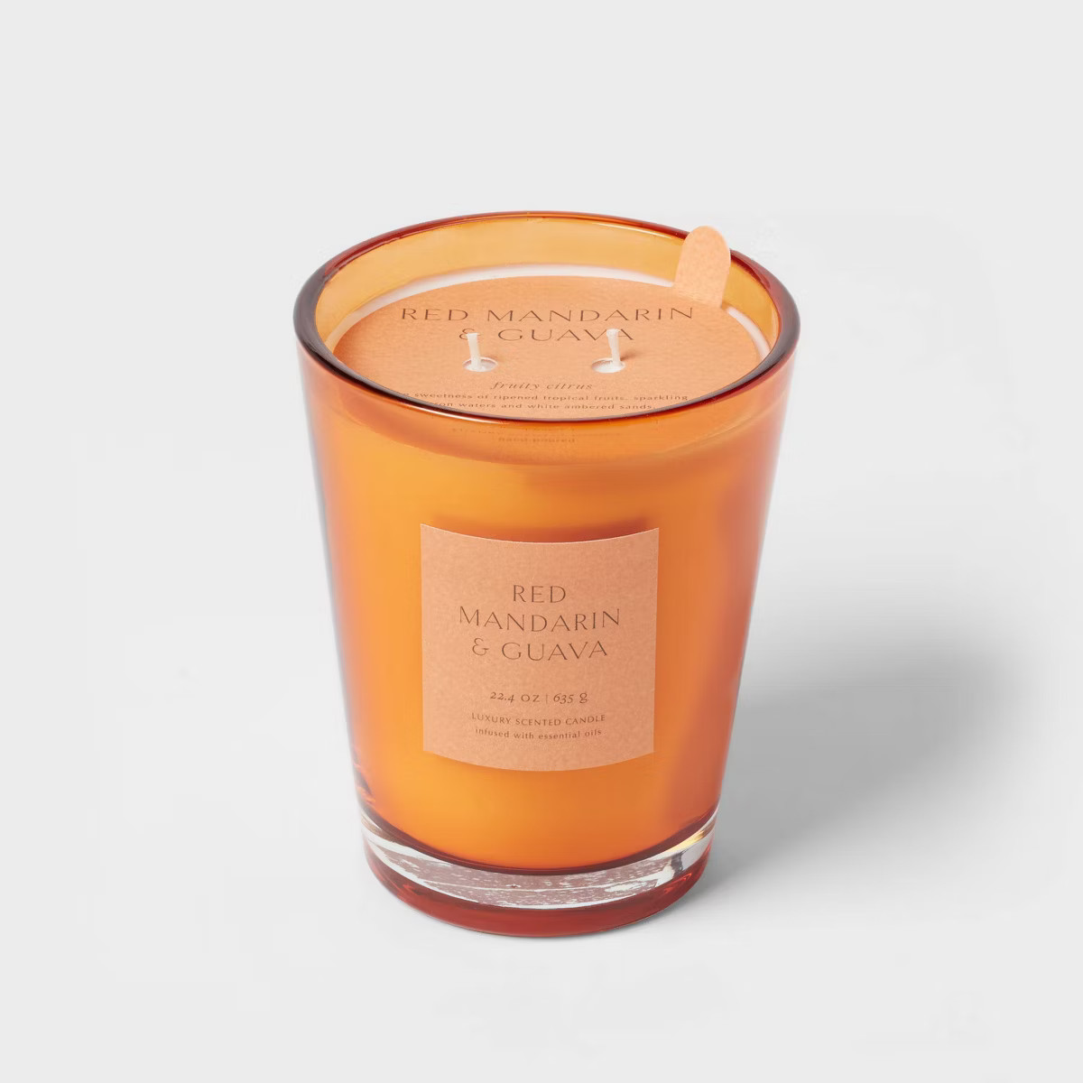 Colored Vase Glass Candle with Dust Cover - Threshold™ | Target