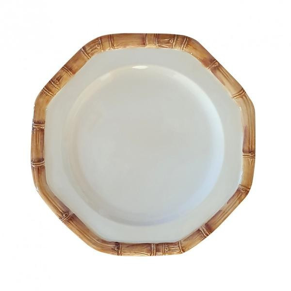 Bamboo Dinner Plate, Natural | The Avenue