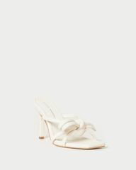 Margi Optic White Bow Heel | Loeffler Randall