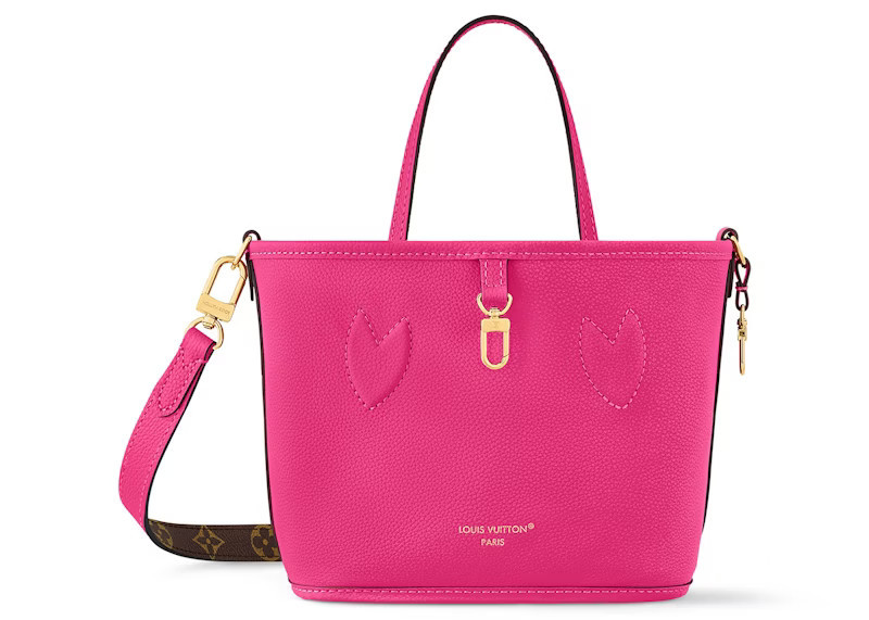 Women's Louis Vuitton Neverfull Bandouliere BB Inside Out in Rose Pondichery/Monogram | StockX