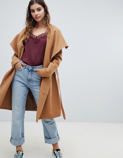 JDY wrap coat | ASOS US