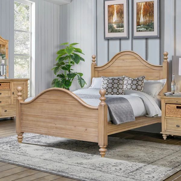 Mettler Solid Wood King Bed | Wayfair North America