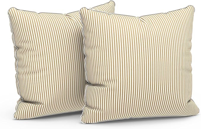 LVTXIII Outdoor/Indoor Throw Pillows, Decorative Patio Accent Pillows, Fluffy Water Repellent Gar... | Amazon (US)