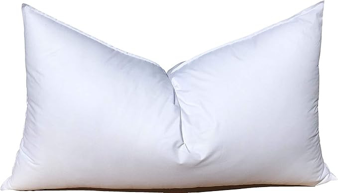 Pillowflex Synthetic Down Pillow Insert for Sham Aka Faux/Alternative (14 Inch by 36 Inch) | Amazon (US)