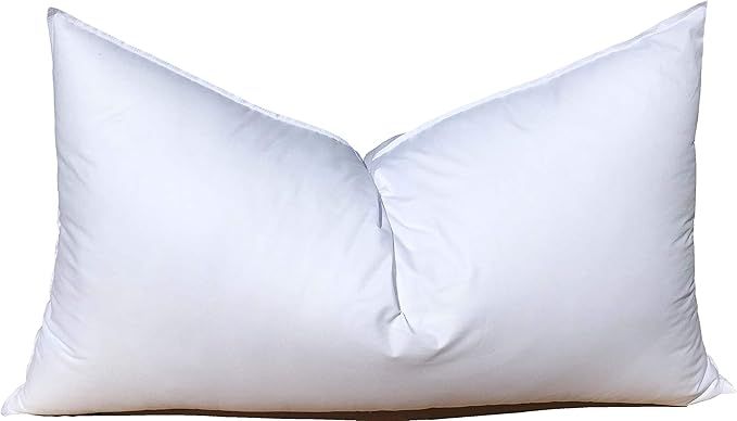 Pillowflex Synthetic Down Pillow Insert for Sham Aka Faux/Alternative (14 Inch by 36 Inch) | Amazon (US)