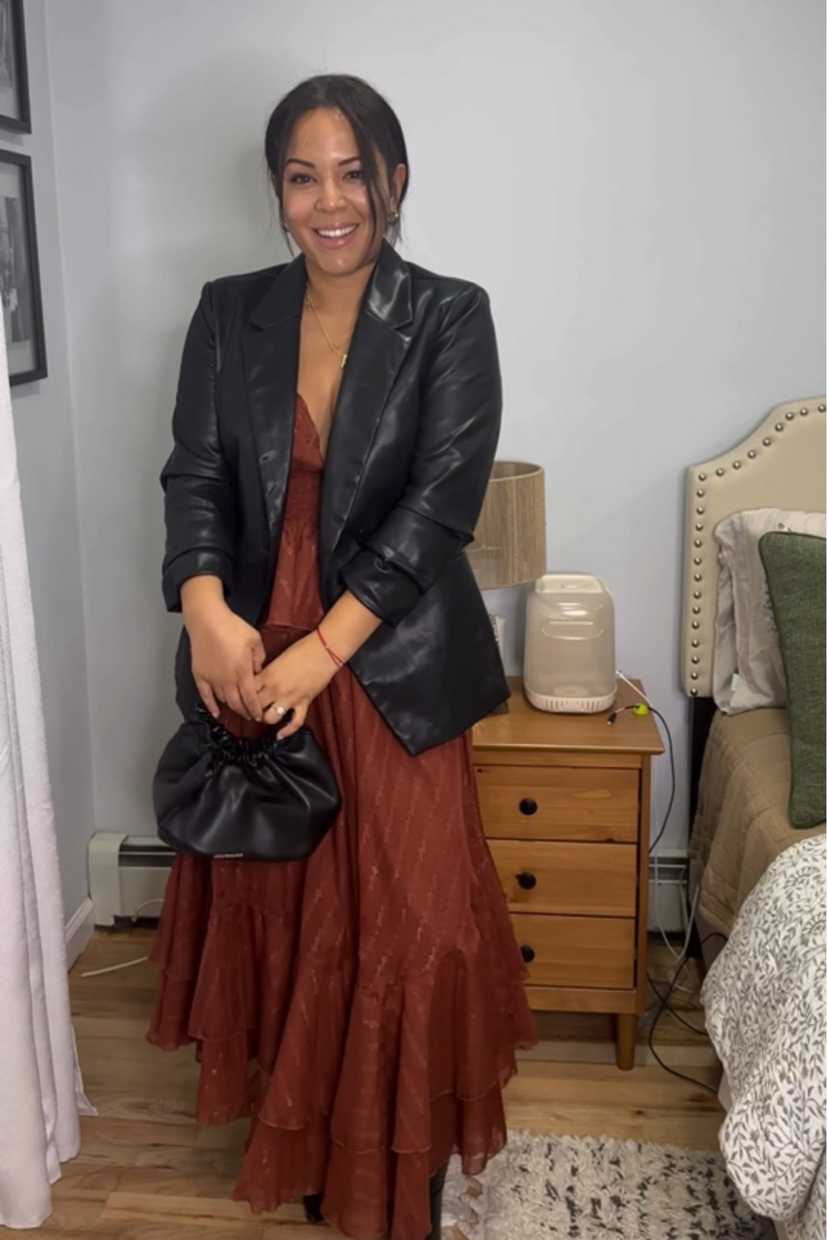 This vici peplum ruffle dress is a show stopper but I would size up! 

#LTKWedding #LTKStyleTip #LTKFindsUnder100