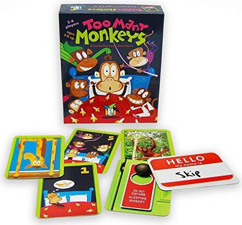 Gamewright Too Many Monkeys Multi-colored, 5" | Amazon (US)