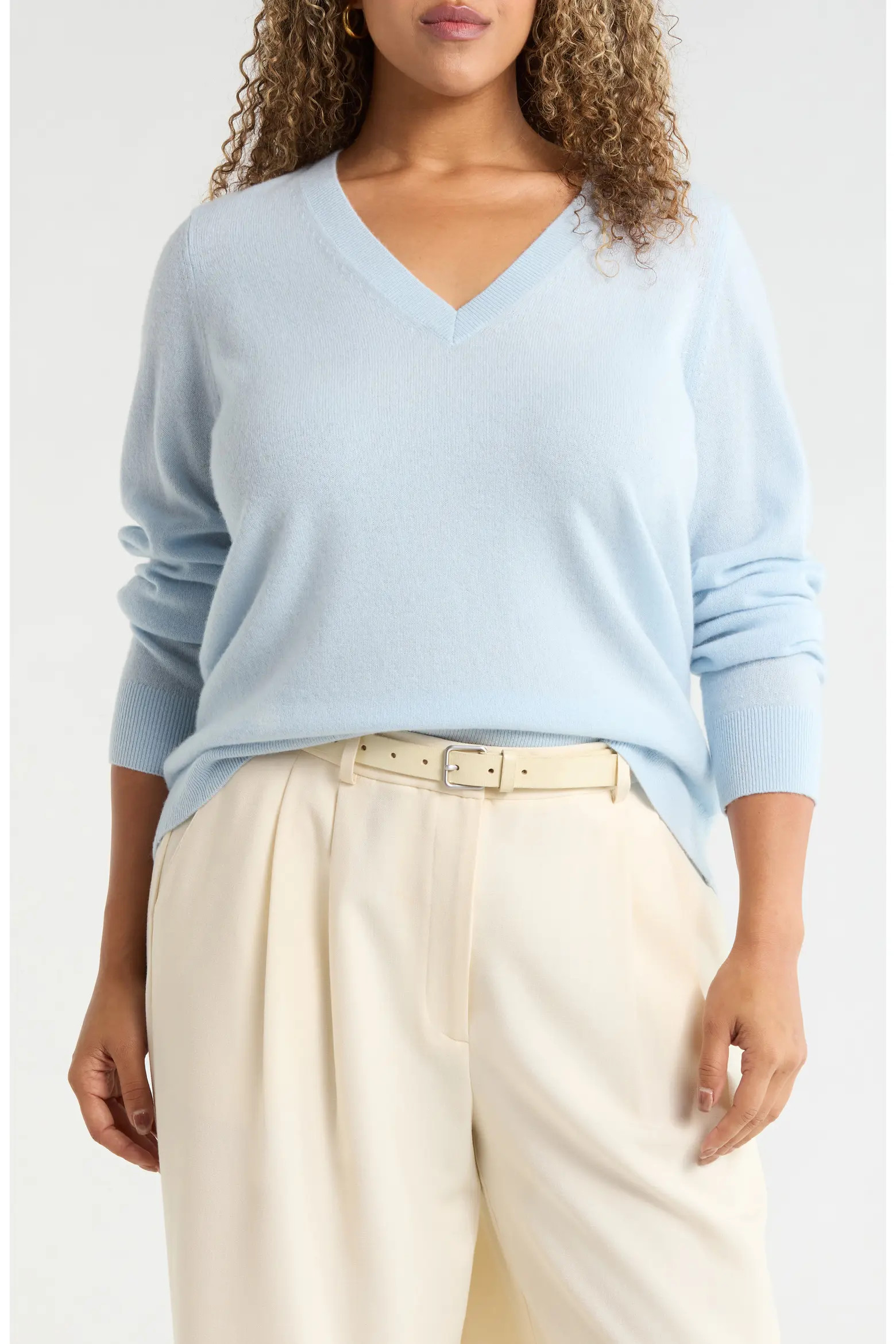 V-Neck Cashmere Sweater (Women) | Nordstrom | Nordstrom