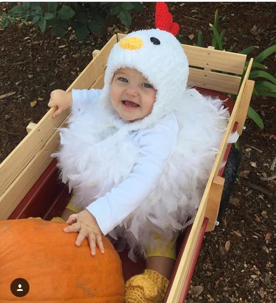 Read the full title
    Baby Hat - Chicken Hat - Baby Hat -  Baby Chicken Hat - Easter Chick Hat ... | Etsy (US)