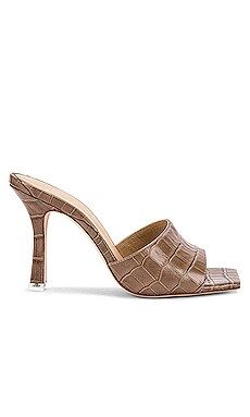 Black Suede Studio Valentina Mule in Taupe from Revolve.com | Revolve Clothing (Global)