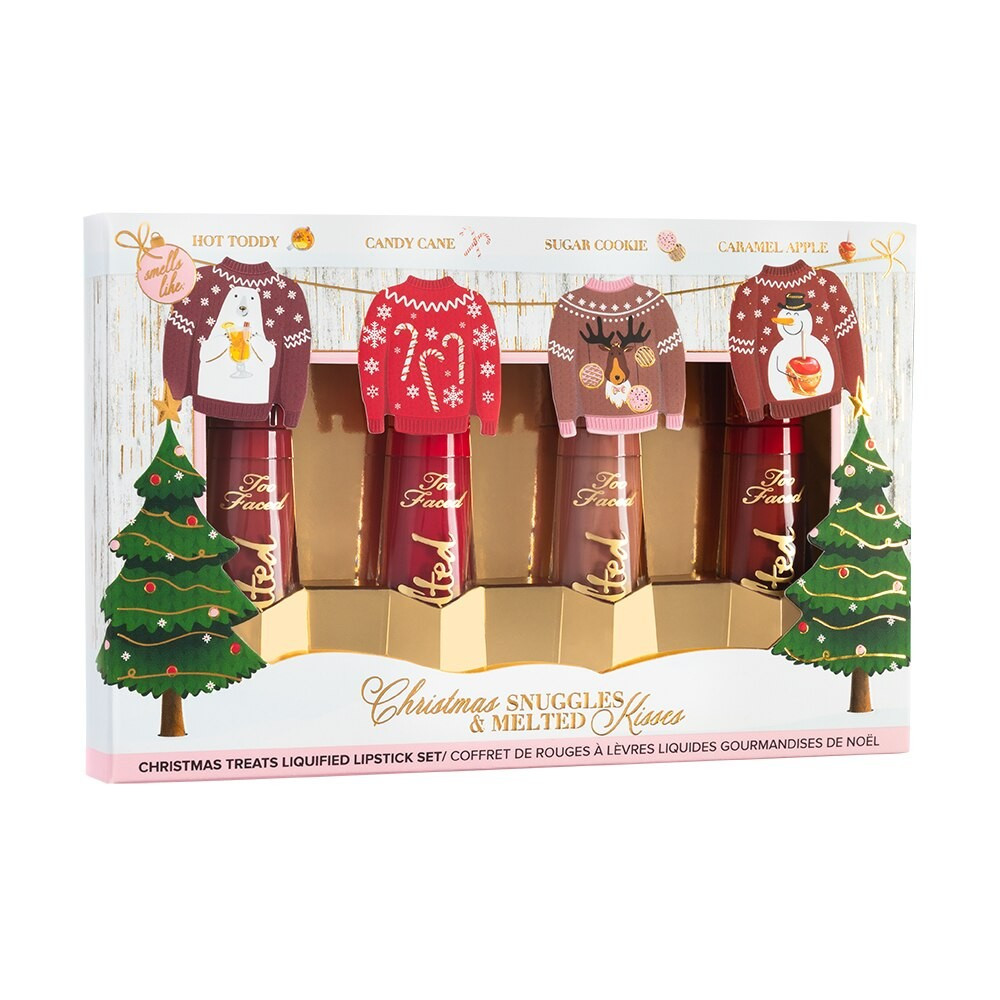 Christmas Snuggles & Melted Kisses Liquid Lipstick Set | Too Faced Cosmetics