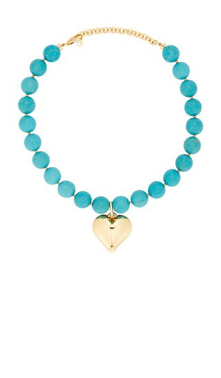 Ettika Luck And Love Turquoise Necklace in Turquoise. | Revolve Clothing (Global)