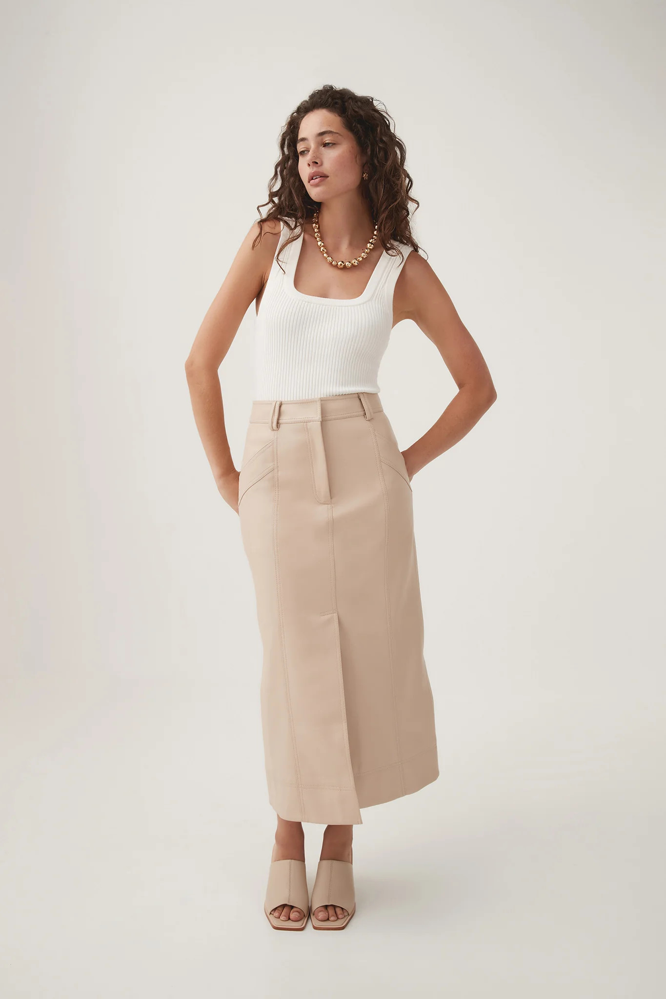 Flourisher Midi Skirt | aje. (Australia)