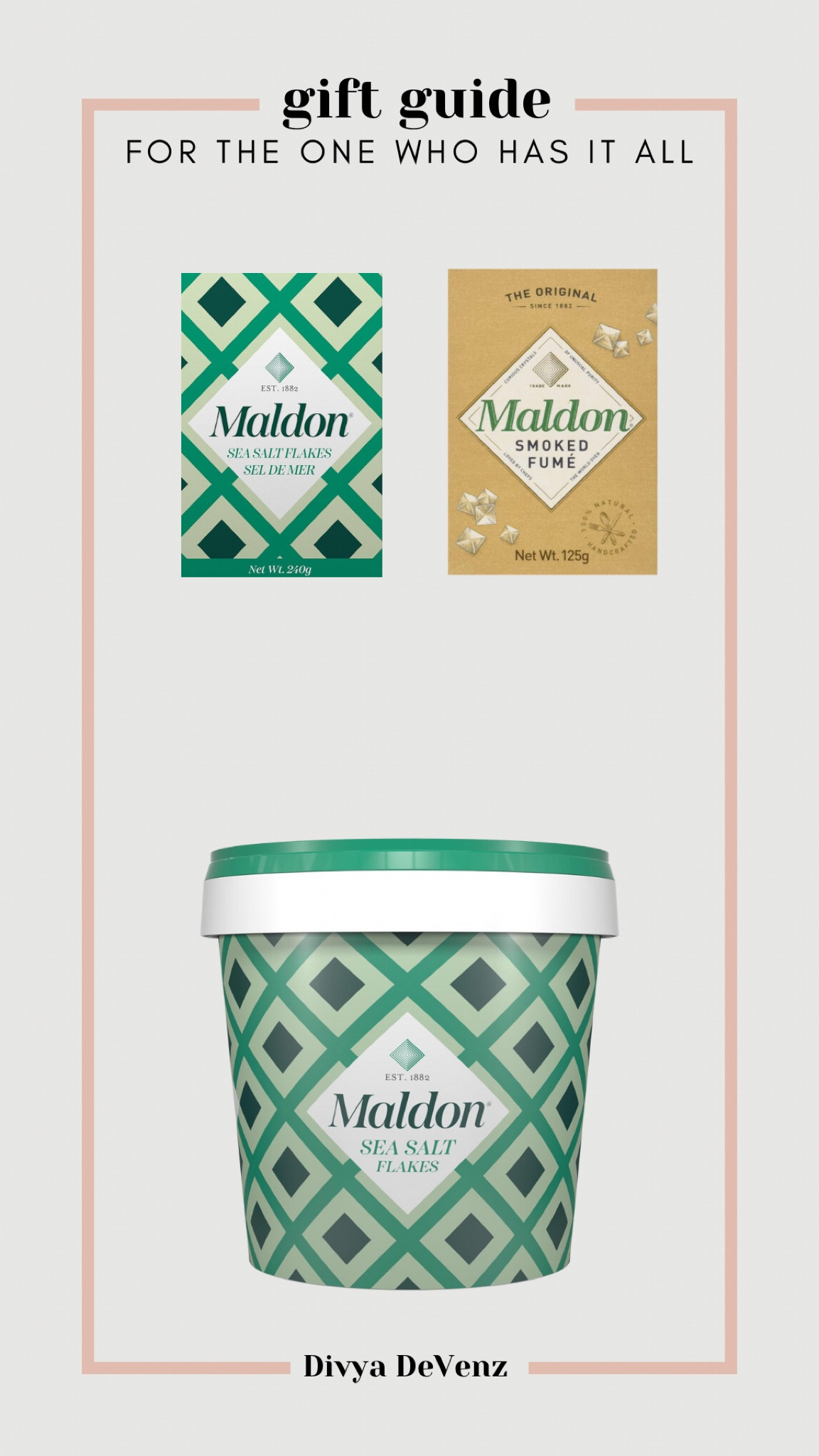 Gift for the one who has it all - Maldon salt! 

#LTKgiftguide #LTKcanada #LTKcasa