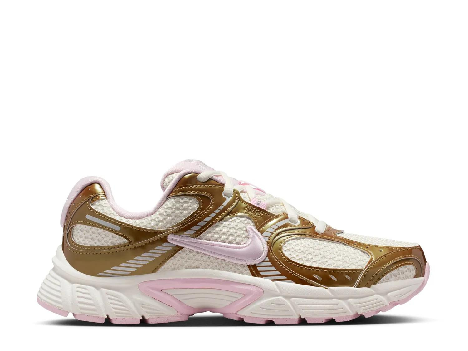 Nike V5 RNR Sneaker | Women's | Pink/White/Gold | Size 8 | Sneakers | DSW