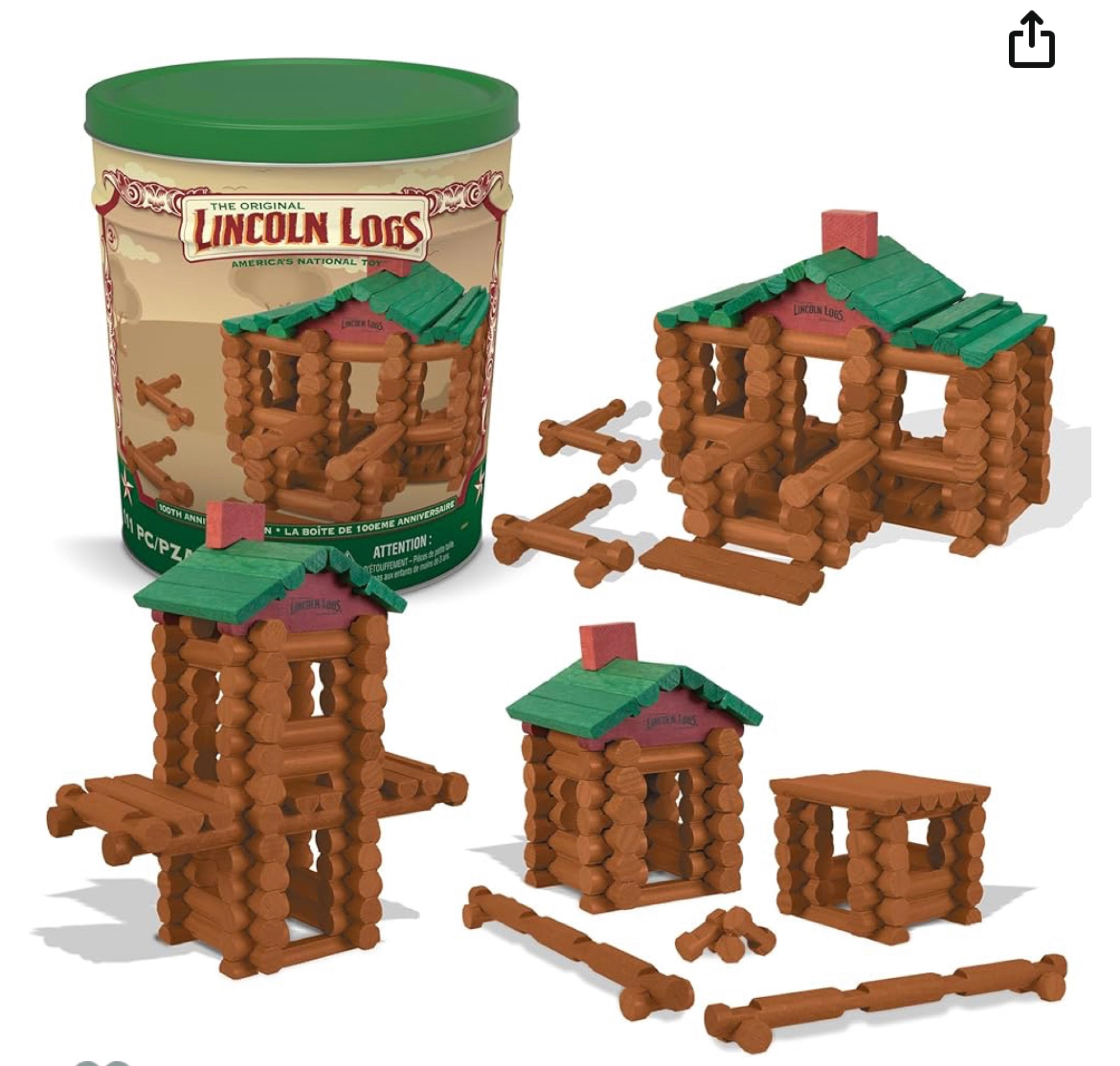 Amazon prime deal lightening deal
Lincoln logs toddler gift idea Christmas play 

Sale $22.47 Reg. 49.99

#LTKxPrime