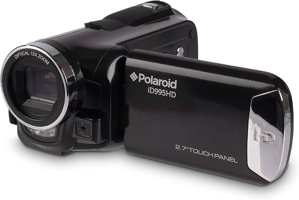 Polaroid 4K Video Camera, Wi-Fi Ultra HD Camcorder with 18x Digital Zoom, 3” IPS Touchscreen Vi... | Amazon (US)
