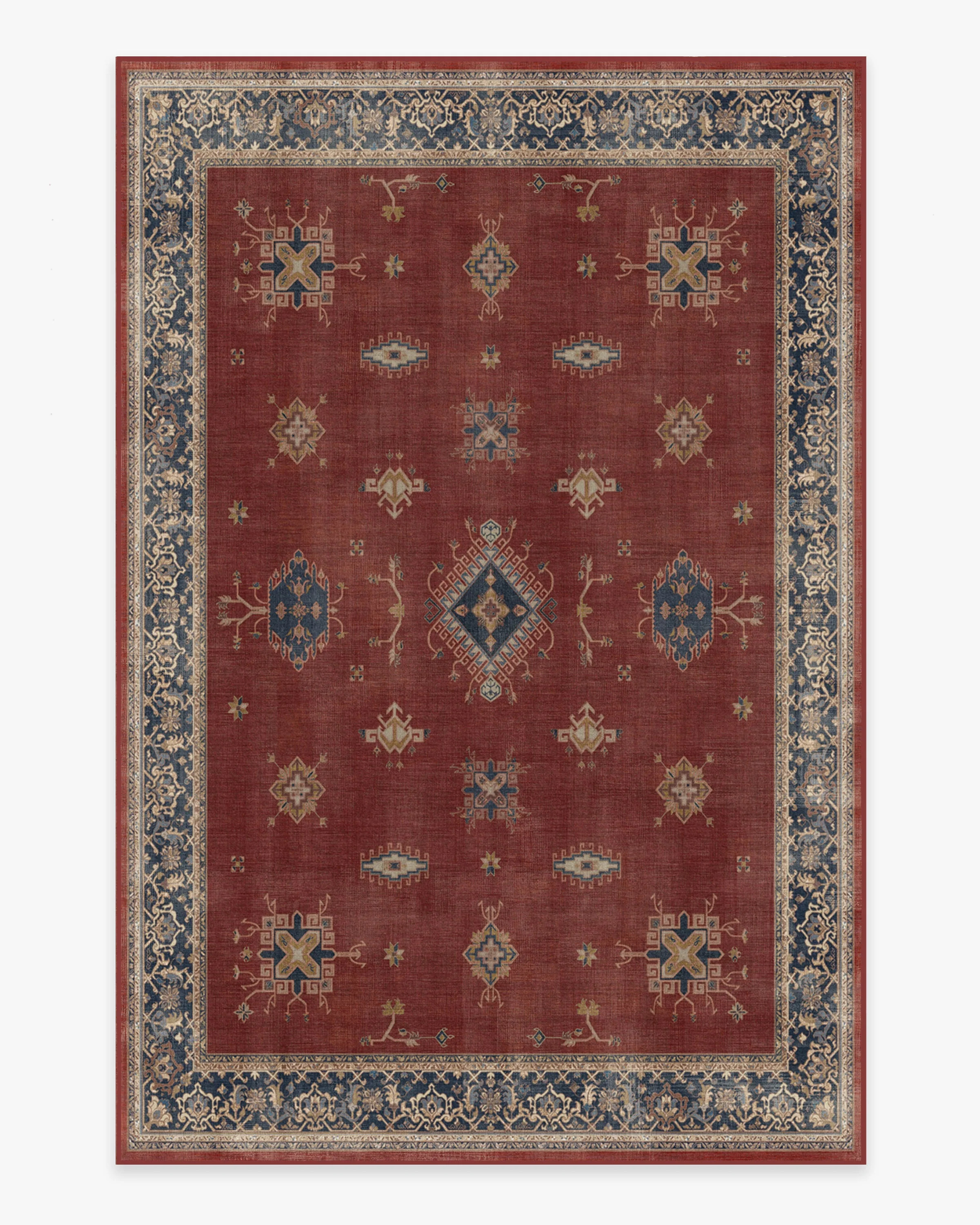 Verena Dark Wood Rug | Ruggable | Ruggable