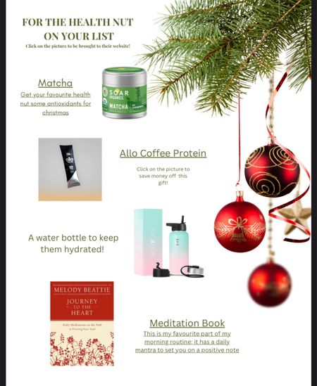 My 2022 gift guide ; for the health nut in your life! Male or female! 

#LTKHoliday #LTKGiftGuide #LTKunder50