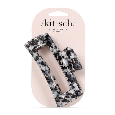 Kitsch Open Shape Claw Jumbo Hair Clip - Black | Target