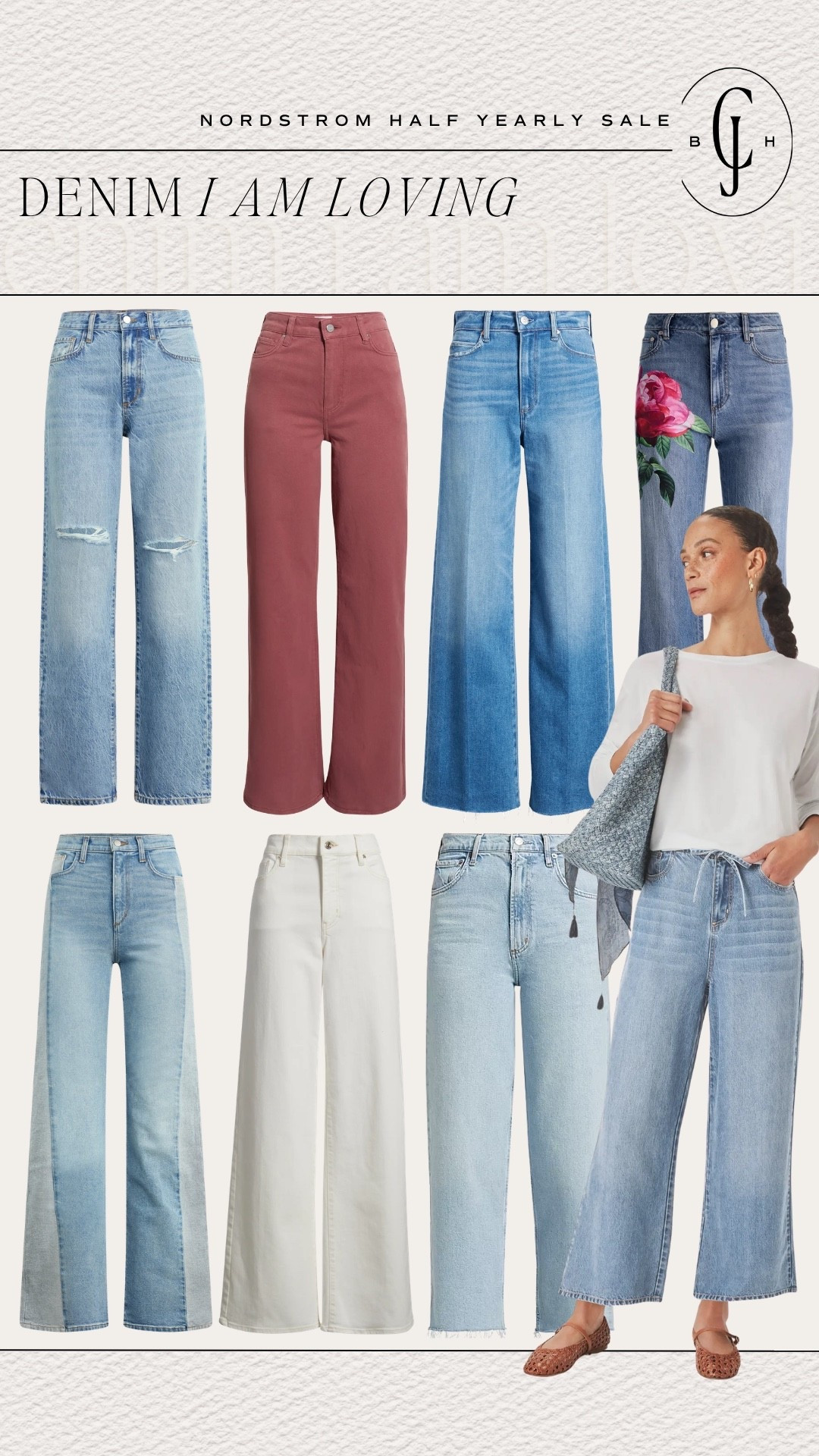 Nordstrom half yearly sale is on now! Linking some of my most loved denim.

#LTKsummer #LTKsale #LTKjeans