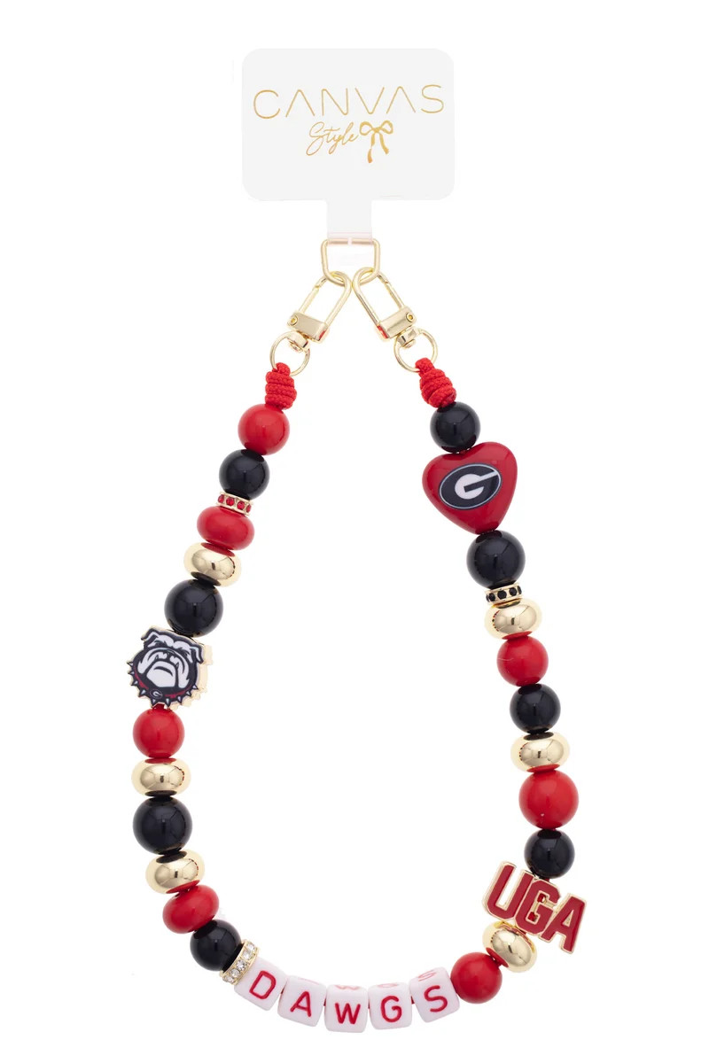 PREORDER 10/18: Georgia Bulldogs Cellphone Wristlet | CANVAS
