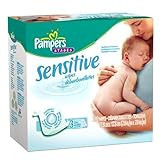 Pampers Sensitive Baby Wipes Refills, Case Pack, Four - 210 Count Resealable Packages, 840 Total Wip | Amazon (US)