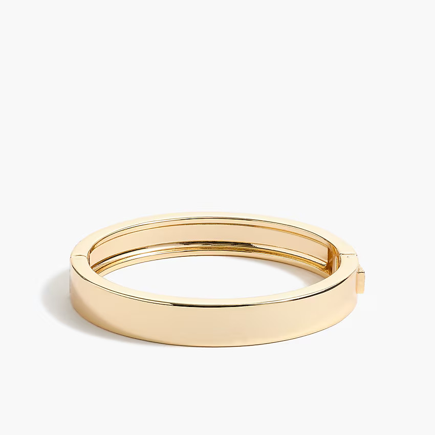 Classic gold bangle bracelet | J.Crew Factory