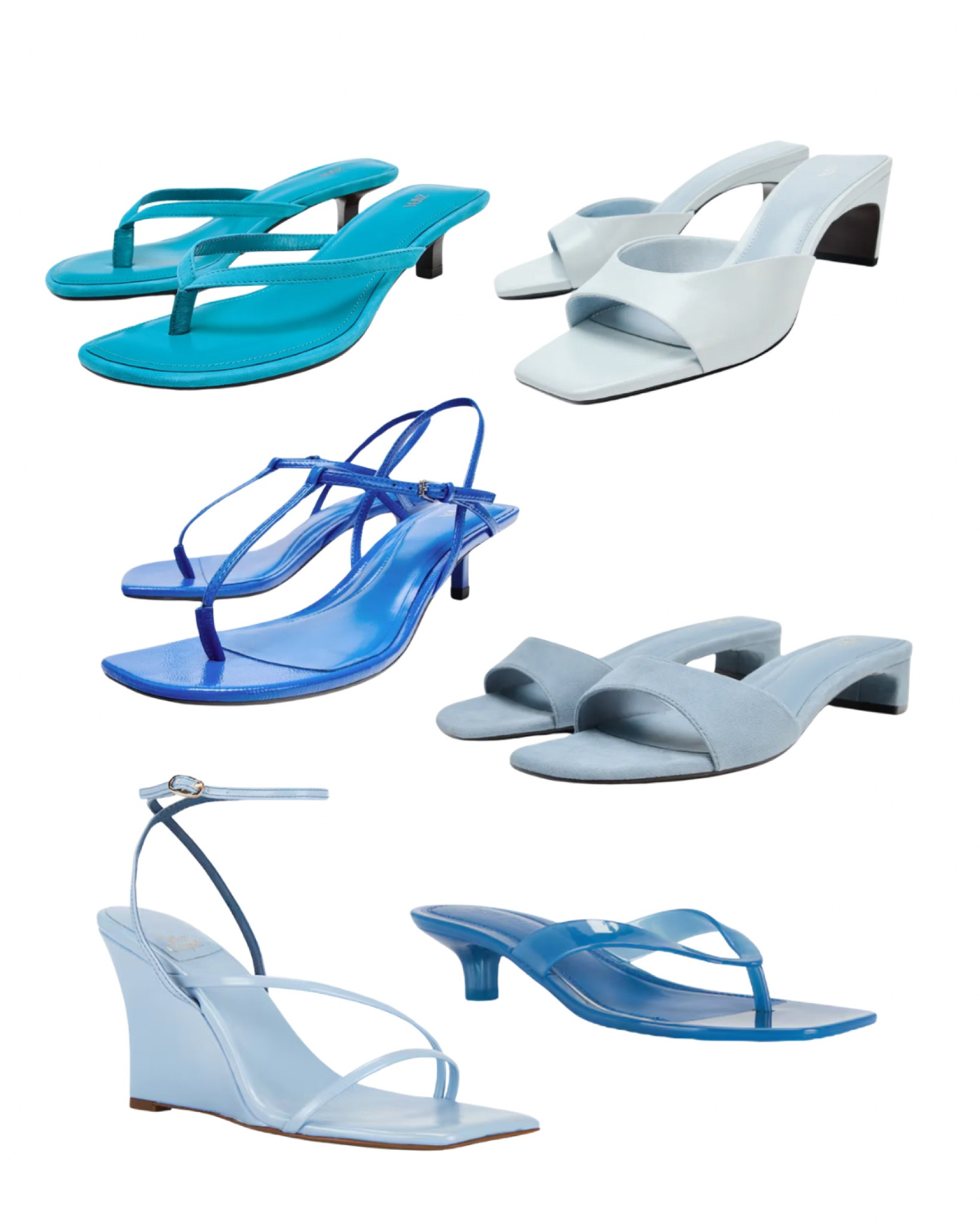Blue!!! So perfect with all your summer whites & denim ofc