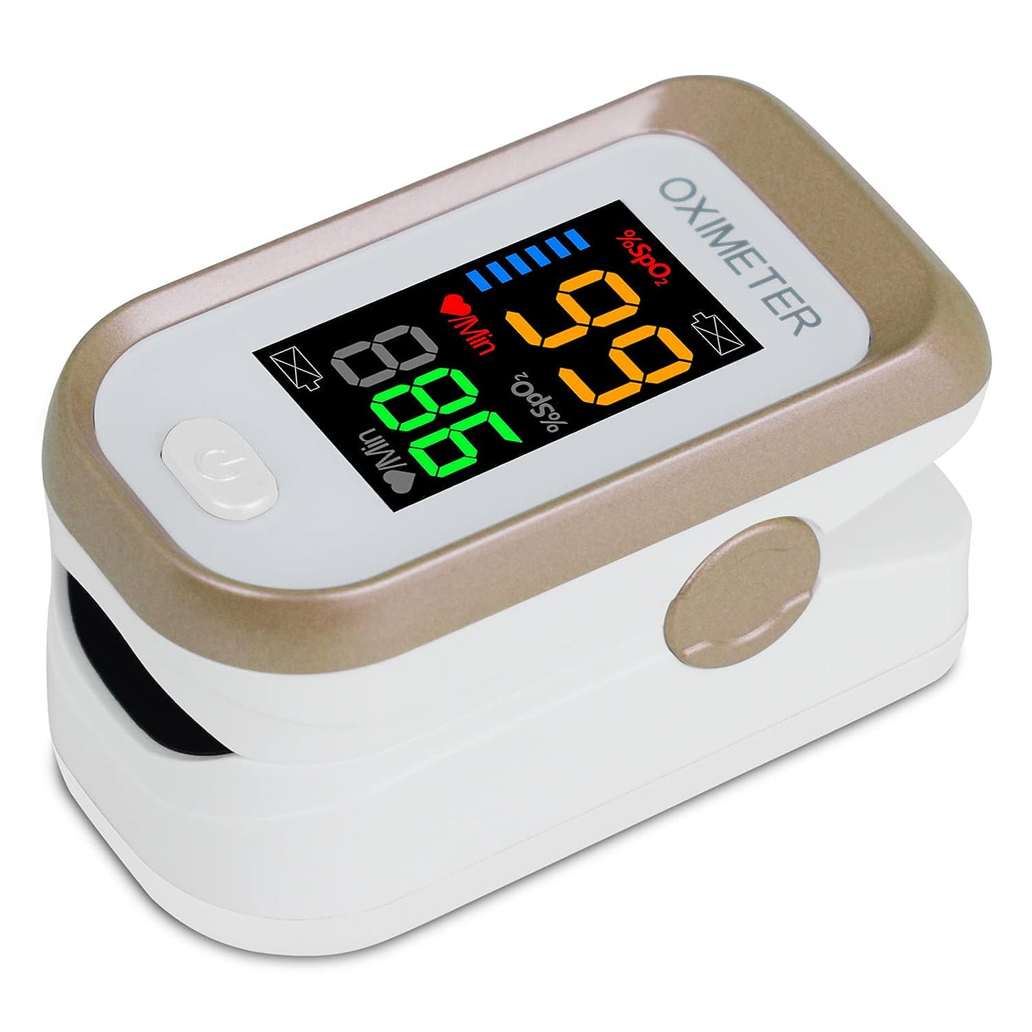 Pulse Oximeter Fingertip Blood Oxygen Saturation Monitor, Oximeter Finger Pulse Oximeter, LED Por... | Walmart (US)