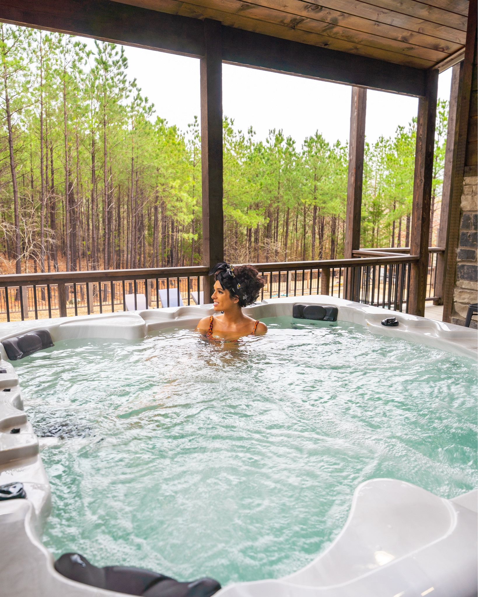 Enjoying a day of pampering at Mountain Gork Resort in my favorite swimsuits: blue floral two piece bikini with cover up and two piece high-waisted bikini with leopard print❤️

- bathing suit, swimsuit, swimwear, resort wear, resort outfit, beach wear, beach outfit, vacation outfit, travel outfit, summer fashion, Walmart finds, summer outfit, Amazon finds

#LTKFindsUnder100 #LTKTravel #LTKU #LTKSwim #LTKFindsUnder50