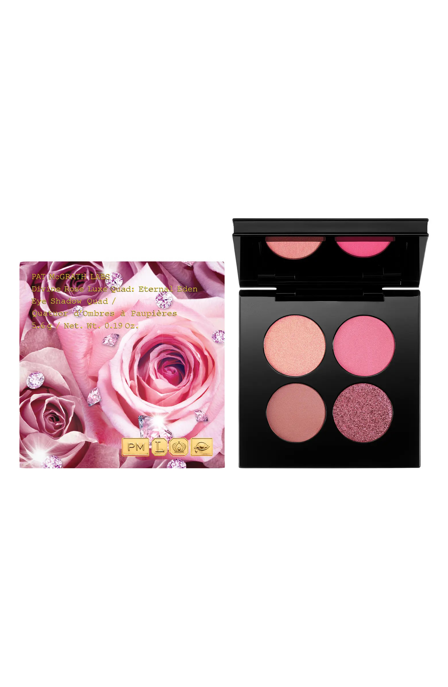 PAT McGRATH LABS Divine Rose Luxe Quad: Eternal Eden Eyeshadow Palette | Nordstrom | Nordstrom