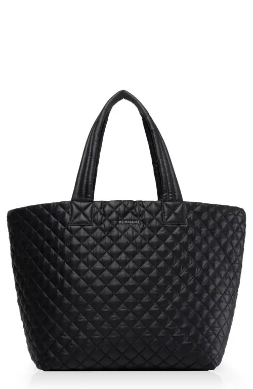MZ Wallace Large Metro Tote in Black Oxford at Nordstrom | Nordstrom