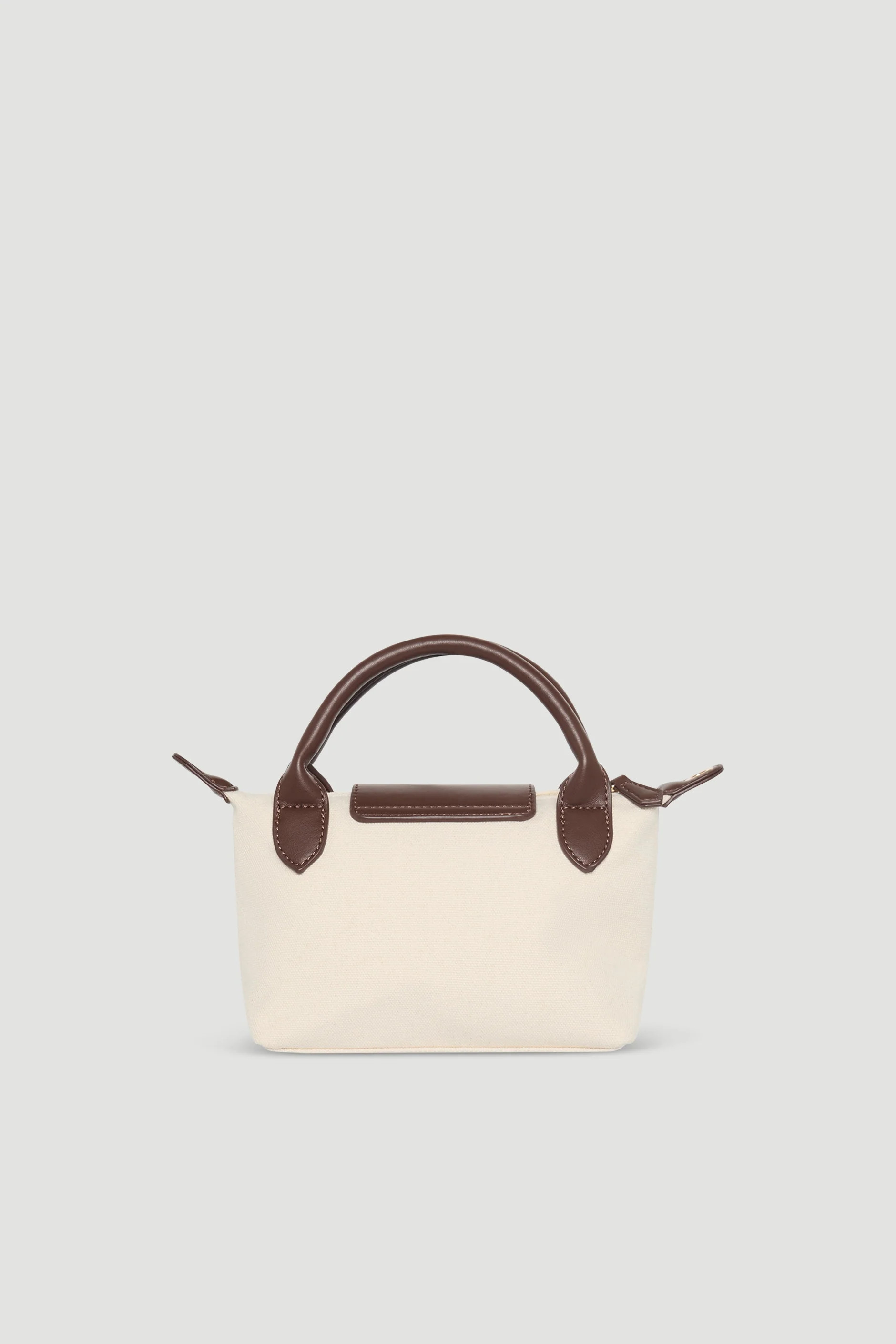 Clara Top Handle Bag - Ecru Choc | DECJUBA
