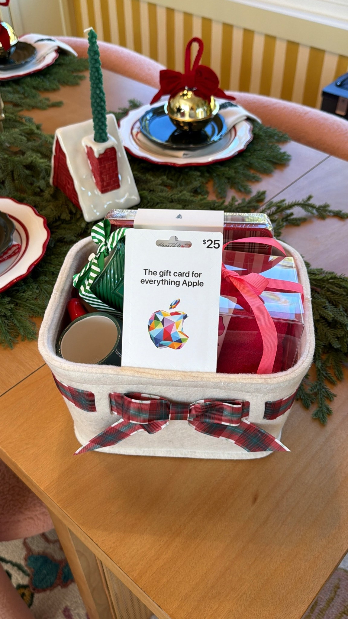 All of these cute Mom Holiday Care Package Essentials came from @target  and of course I didn’t forget Apple Gift Card! #Ad #TargetPartner #holidaygifts #momlife #giftcard #target @shop.ltk #liketkit 
