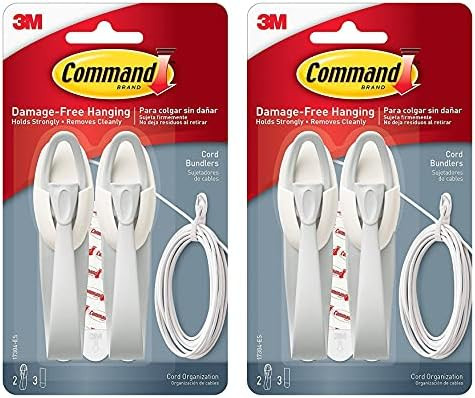Command Cord Bundlers, Cord Organizer, 2-Bundlers Per Pack, Sold As 2 Packs (17304-ES) | Amazon (US)