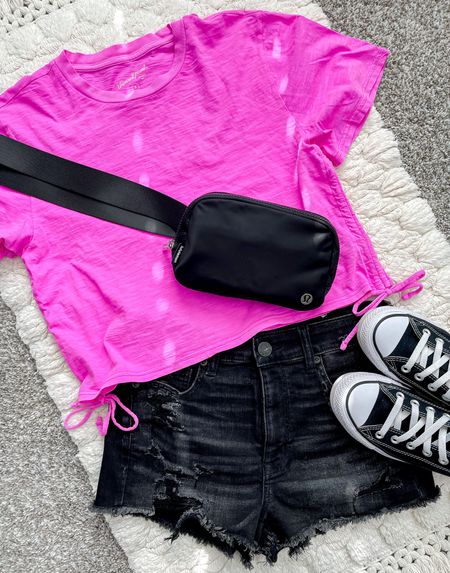 Obsessed with the bright colors this season. This cute cropped ruched T-shirt comes in 4 colors. It’s so good I had to get them all. 

Spring Outfit • Summer Style • Womens Fashion • Vacation Outfit • Resort Wear • Spring Break Outfit • Converse Classics • Lulu Everywhere Belt Bag • Belt Bag • Lulu Lemon 

#lululemon #beltbag #everywherebeltbag #springbreak #americaneagle #vacationoutfit #resortwear

#LTKstyletip #LTKitbag #LTKSeasonal