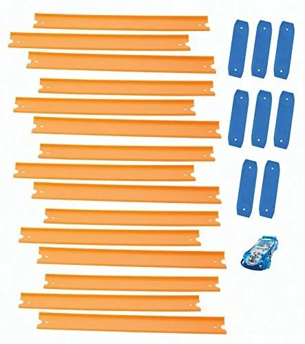 Hot Wheels Track Builder Straight Track With Car | Walmart (US)