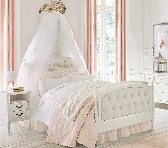 Blythe Upholstered Bed | Pottery Barn Kids
