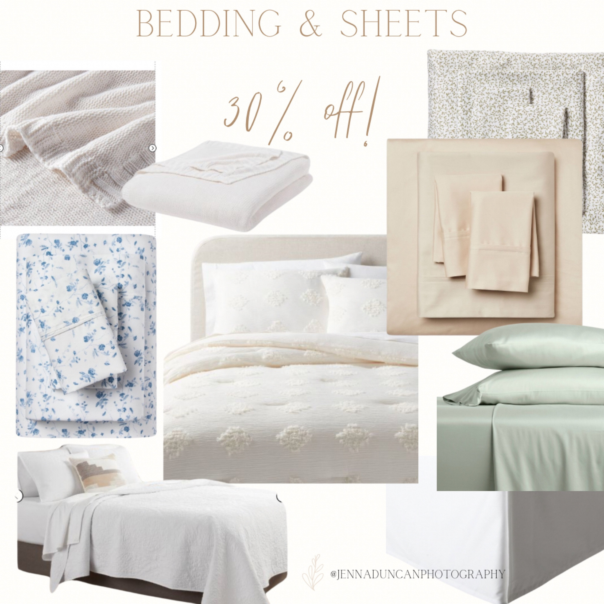 Bedding & sheets 30% off today!! The blue floral reminds me the Hill House sheets (for a fraction of the price)! 

#LTKhome #LTKxTarget #LTKsalealert