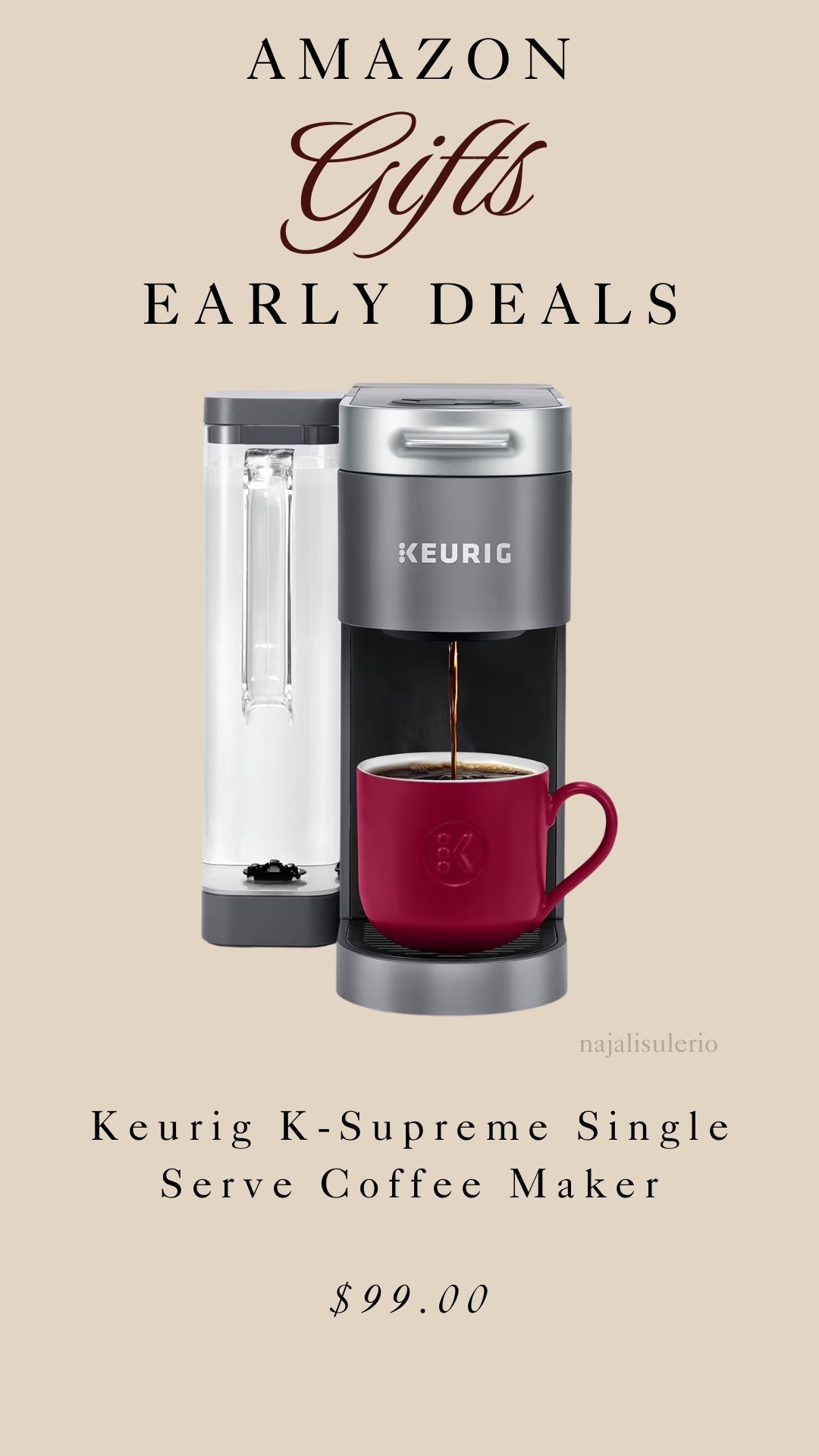 Kickstart your mornings with the Keurig Single Serve Coffee Brewer! ☕️✨ Grab yours now during Amazon’s Early Holiday Deals and enjoy a perfect cup every time. #AmazonDeals #HolidayShopping #CoffeeLovers #Keurig #SingleServe #HomeEssentials 

#LTKCyberWeek #LTKGiftGuide #LTKHoliday