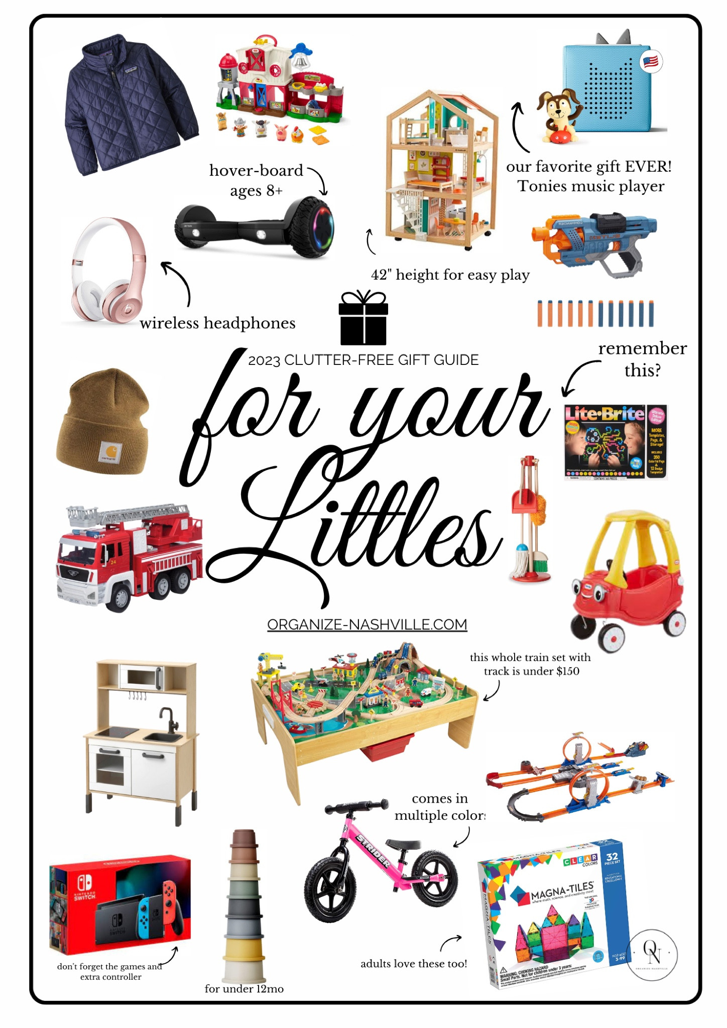 Best toddler gift, gifts for littles, clutter free gift ideas, what to buy for your kids 

#LTKHoliday #LTKGiftGuide #LTKHolidaySale