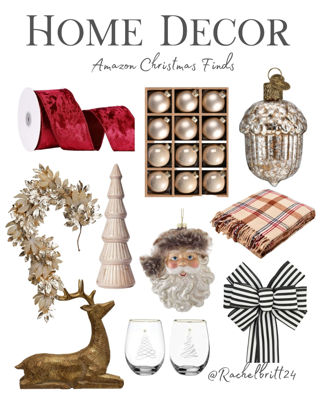 It's officially time to get festive! I've found the chicest and most affordable Christmas Home Decor finds on Amazon! From cozy accents to show-stopping pieces, you can transform your home with just a tap. Shop these fast-selling holiday gems! #AmazonFinds #ChristmasDecor #LTKHome #HolidayHome #CozyChristmas #HomeDecor #ShopTheLook #AffordableDecor 

 #LTKHoliday #LTKHome #LTKSaleAlert