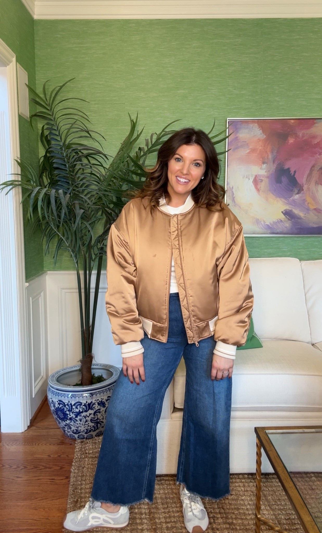 Satin Bombers are always a good idea & still can’t get over how amazing these sneakers are & under $50!!

jacket is from last year but linking similar…wearing a 29 in the jeans & large in jacket ❤️

#LTKFindsUnder50 #LTKootd #LTKmomlife